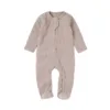 Ribbed Zip-up Sleepsuit - Image 3