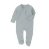 Ribbed Zip-up Sleepsuit - Image 2