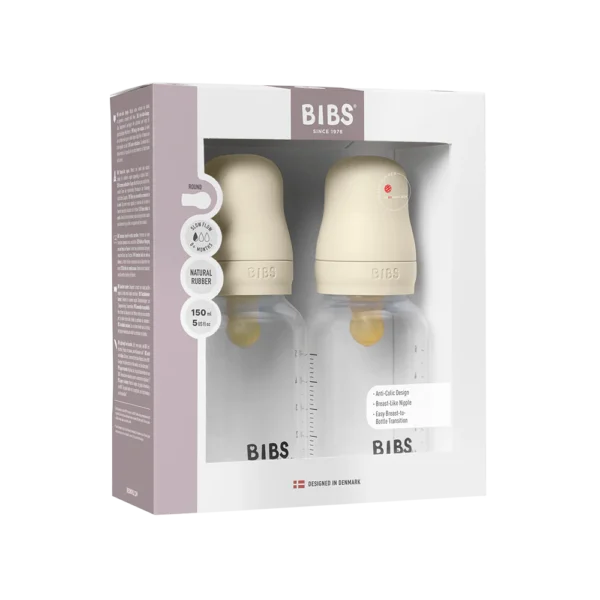 BIBS baby bottle 2 pack LATEX 150ml - Image 3